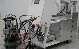 Mahr USA 2 Part Meter Mix Plus Heat and Color Injection System for Polyurethane Pultrusion Feature
