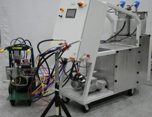 Mahr USA Creates 2-Part Meter Mix Plus Heat & Color Injection System for Polyurethane Pultrusion